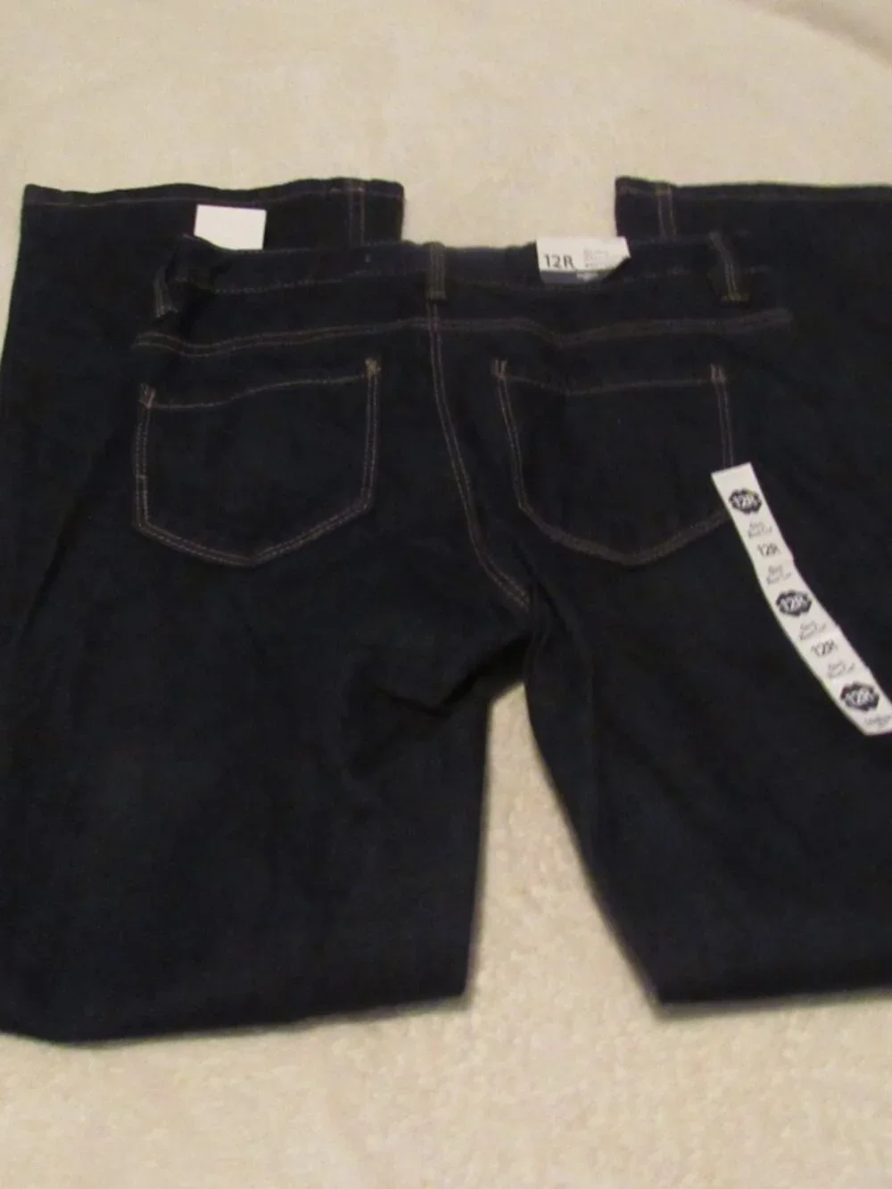 OshKosh Blue Bootcut Jeans Size 12R NWT